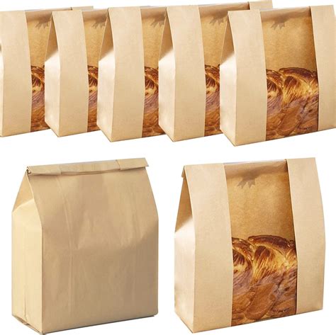 Amazon.com: Large Paper Bread Bags for Homemade Bread Sourdough Bread ...