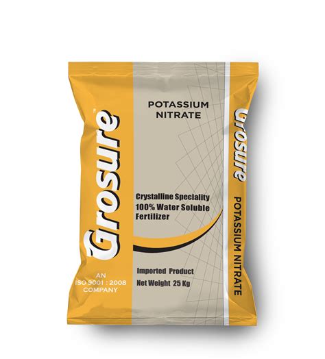 Grosure Potassium Nitrate Fertilizers, Usage: Agriculture, | ID ...