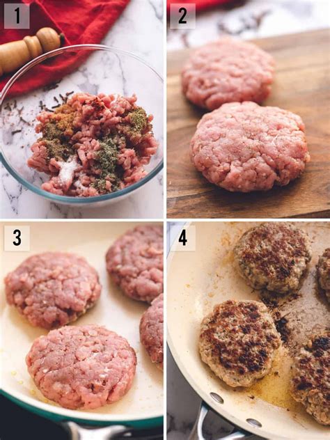 Breakfast sausage is easy to make with ground pork, sage, and just the ...