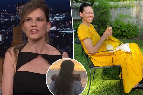 Hilary Swank stripped down for nude shoot before twins' birth