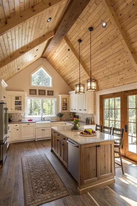 15+ Inspiring Kitchen with Vaulted Ceiling Ideas in 2025 | Vaulted ...