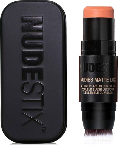 Nudestix Nudies Matte Lux All Over Face Blush Color Pretty Peachy 7 g • Pris