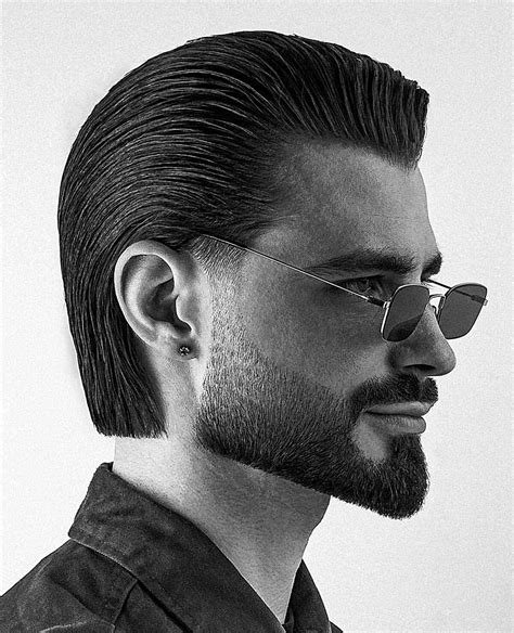 30 Stylish Slicked Back Hairstyles for Dapper Men