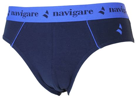 Navigare - 6 Slip Da Uomo Elasticizzato Elastico Esterno In Cotone Bie - Foto 9