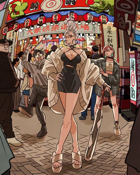 ayase momo, takakura ken, and ayase seiko (dandadan) drawn by takeuchi_ryousuke | Danbooru