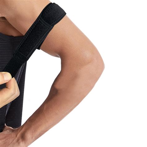 Amazon.com: Sgozam Elastic Upper Arm Strap Brace Support for Tendonitis ...