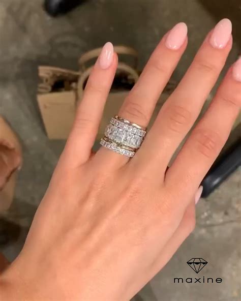 Gorgeous 5PC Cushion Cut Women's Wedding Band Set-Maxinejewelry in 2025 ...