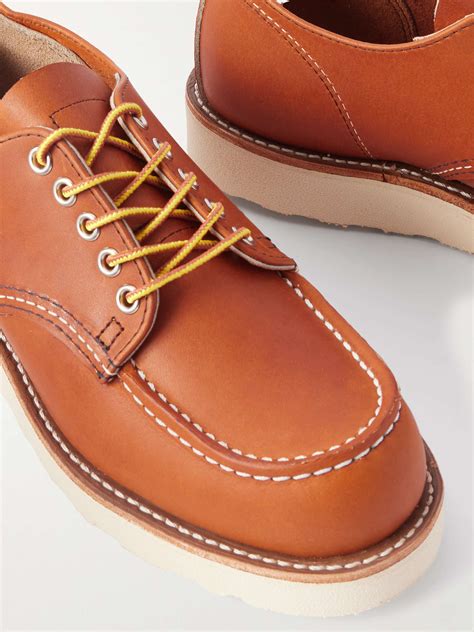 RED WING SHOES 8092 Moc Oxford Oiled-Leather Derby Shoes for Men | MR ...