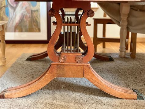 Duncan Phyfe table or reproduction? Value & Appraisal | InstAppraisal