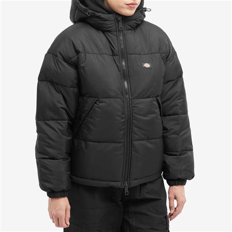 Dickies Alatna Oversized Hooded Puffer Jacket Black | END. (HK)