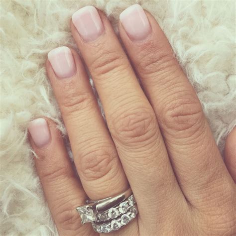 American French manicure Opi bubble bath & funny bunny | American nails ...