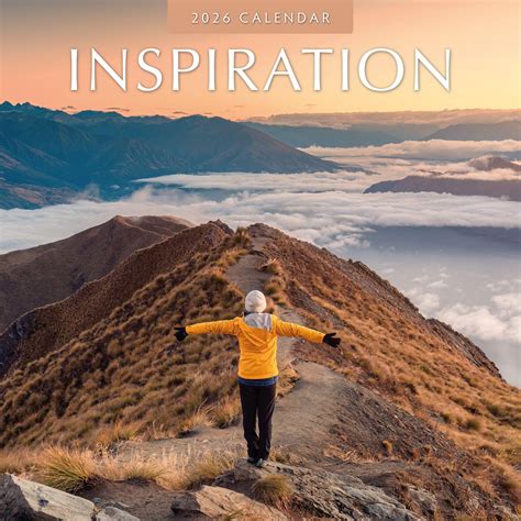 Red Robin 2026 Inspiration Monthly Wall Calendar | 12" x 24" Open ...