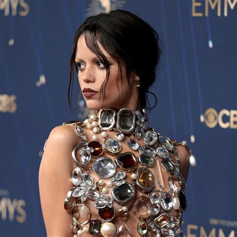 Jenna Ortega turns heads in a delicate but dangerous sheer gown at awards show