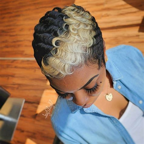 Short hairstyles | Finger waves short hair, Short hair styles, Short ...