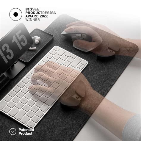 Carpio 2.0 Set - Ergonomic Keyboard Wrist Rest | DeltaHub