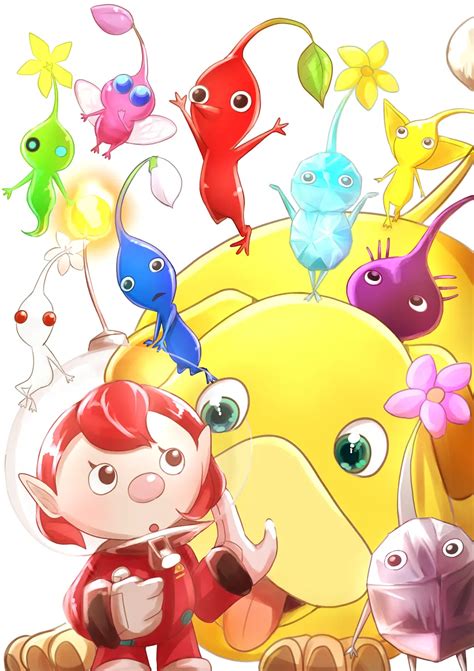 Pikmin HD Wallpaper by ルト・Ruto #3986178 - Zerochan Anime Image Board