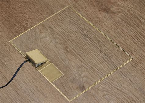 Discreet Floor Sockets for Stylish and Functional Home Decor