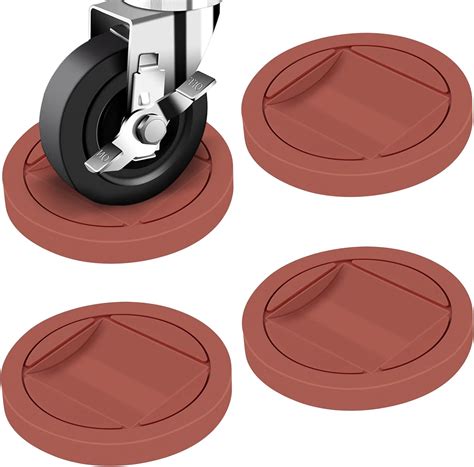 Bed Stoppers to Prevent Sliding - 4 Pack Furniture Wheel Stopper for ...