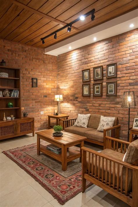 21+ Stylish Brick Accent Wall Ideas for Your Living Room in 2025 ...