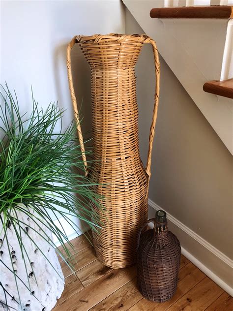 Tall Rattan Floor Vase Australia at Mark Fletcher blog