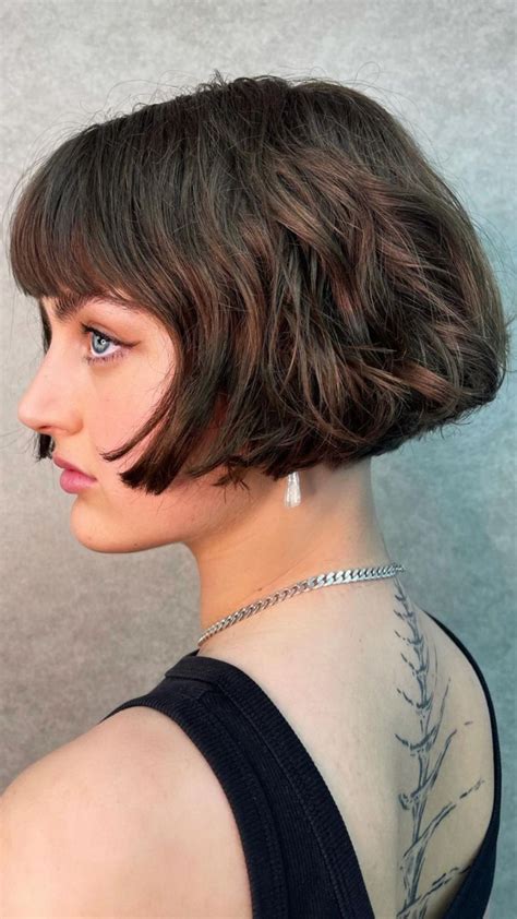 21 Astonishing French Bob Haircuts With Bangs Ideas 2021 you'll love ...