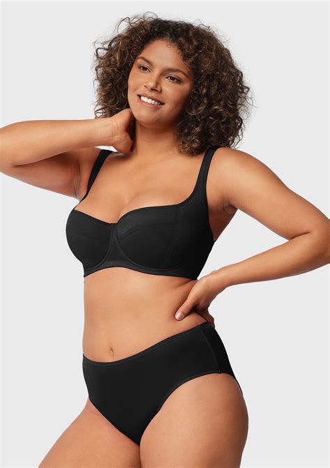 Starry Night Lightly Padded Balconette Bra - HSIA