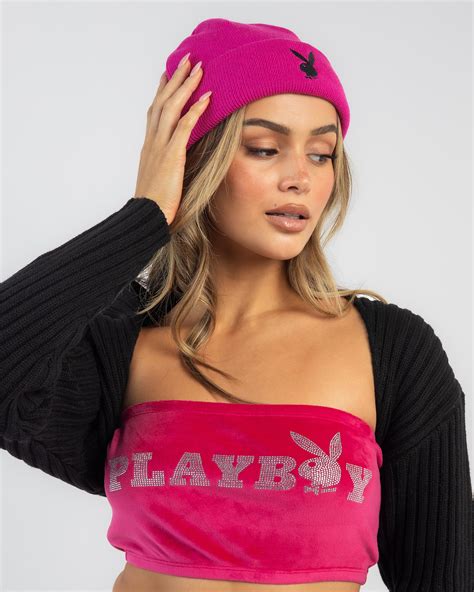 Shop Playboy Bunny Basics Beanie In Raspberry - Fast Shipping & Easy Returns - City Beach Australia