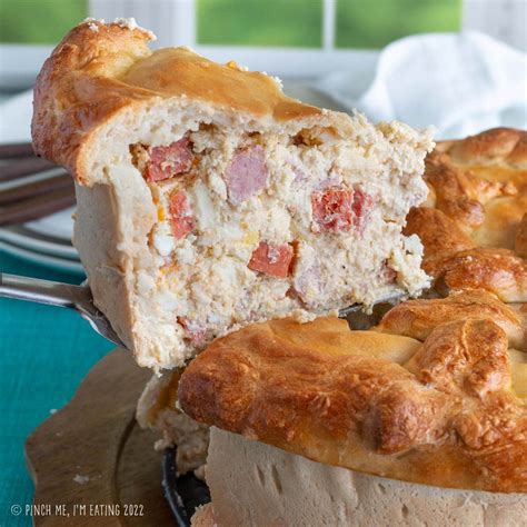 Easy Pizza Rustica (Traditional Italian Easter Pie or Pizzagaina)