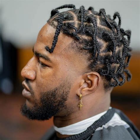 22 Stylish Braids for Men with Taper 2024: Unique Hairstyles with ...