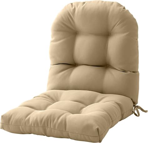 Amazon.com: FILUXE Chair Pads, Seat/Back Patio Cushions - Waterproof ...