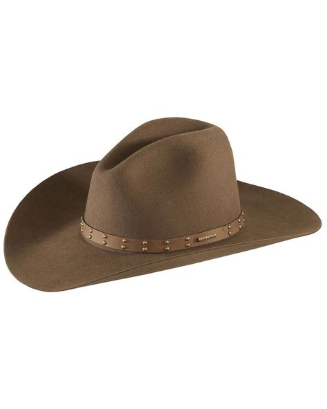 Structured Crown Cowboy Hats