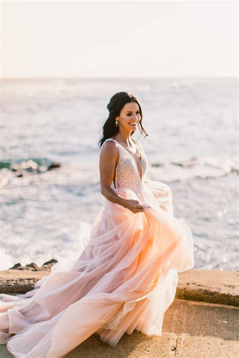 Whimsical Bridal Dress by Innocentia | Elopements at The Beach House Kauai | Hawaii wedding ...