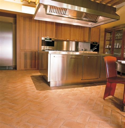 Cotto Manetti Italian Terra Cotta Modern Kitchen Floor