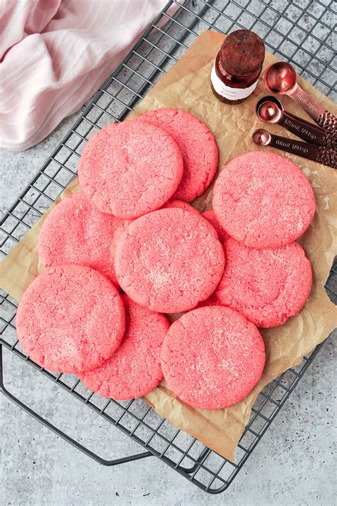 Pink Mexican Cookies