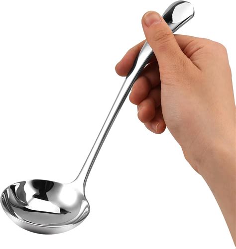 Amazon.com: 2 PCS Small Soup Ladle, 7.7 Inch Sauce ladle, Durable 304 ...