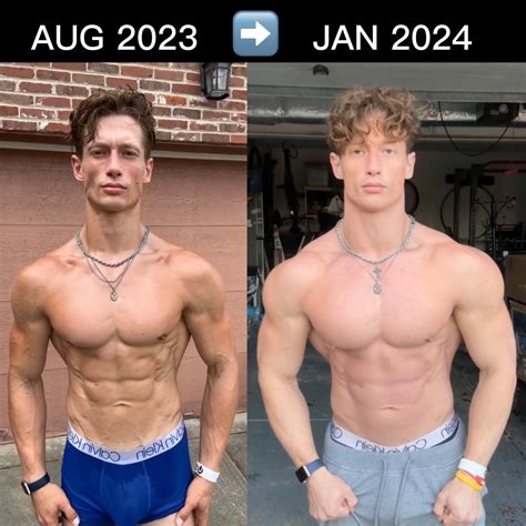 Jeff Mack | 5 month bulk transformation (183lbs ️ 215lbs) DM me "coach ...