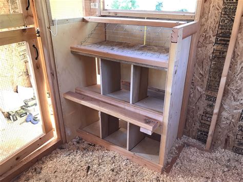 How To Build Nesting Boxes On Outside Of Coop at Robert Chasse blog