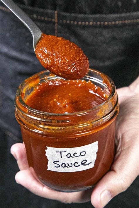 Homemade Taco Sauce Recipe - Chili Pepper Madness