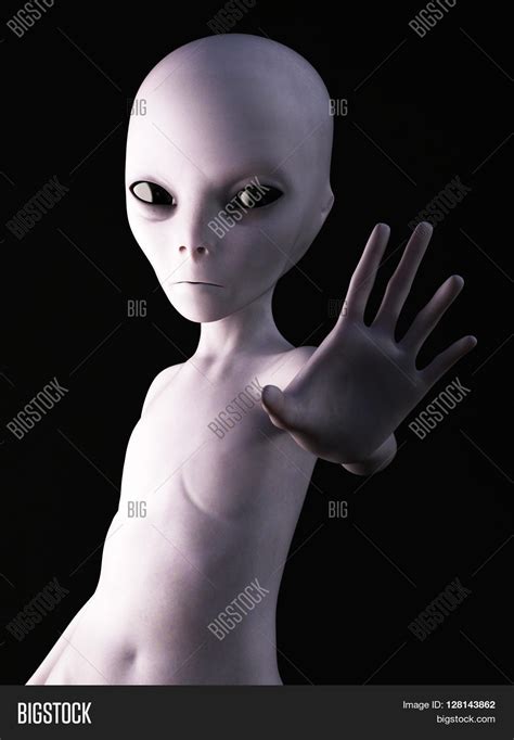 Aliens Holding Hands