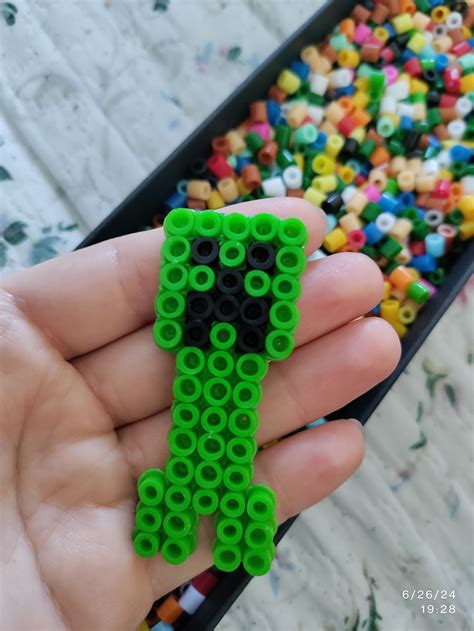 10 minecraft perler bead patterns for fun creation – Artofit