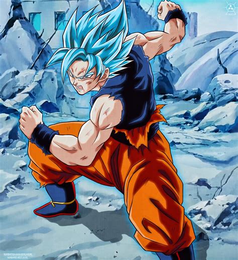 Goku Super Saiyan Blue And God Wallpapers - Wallpaper Cave