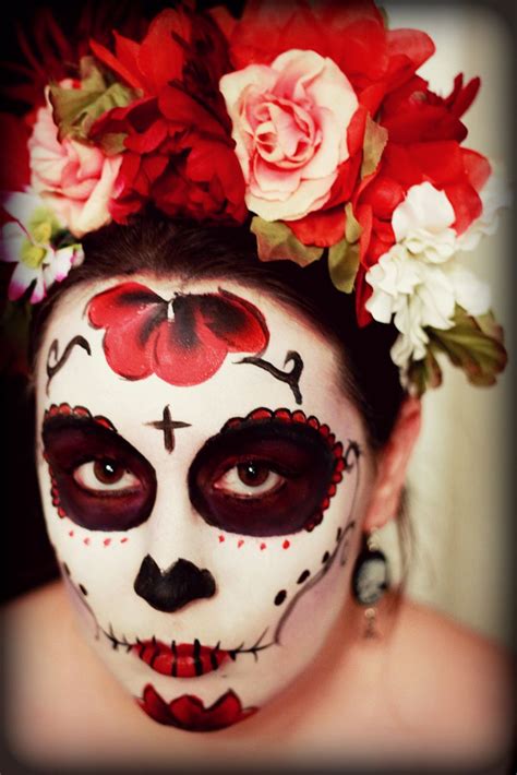Sugar Skull Face Paint- by Theresa. This was my halloween costume this ...