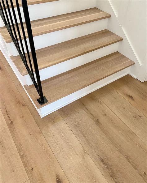 COREtec Flooring and White Oak Stair Treads Stain