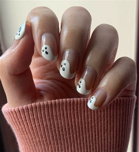 30+ Spooky Halloween French Tip Nails - Nail Designs Daily