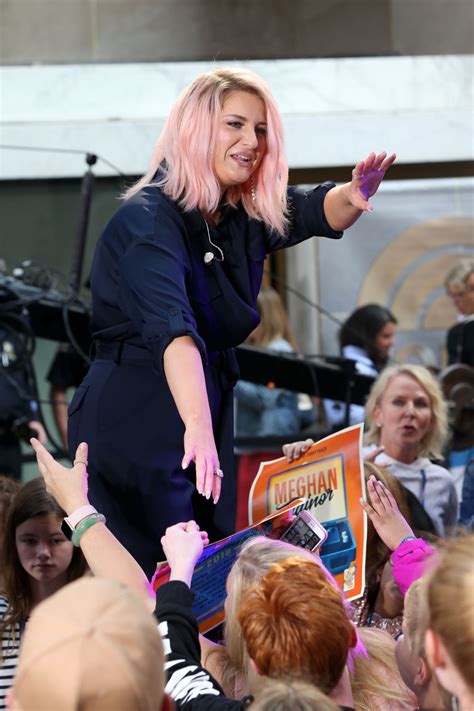 MEGHAN TRAINOR Performs at Today Show Citi Concert Series in New York ...