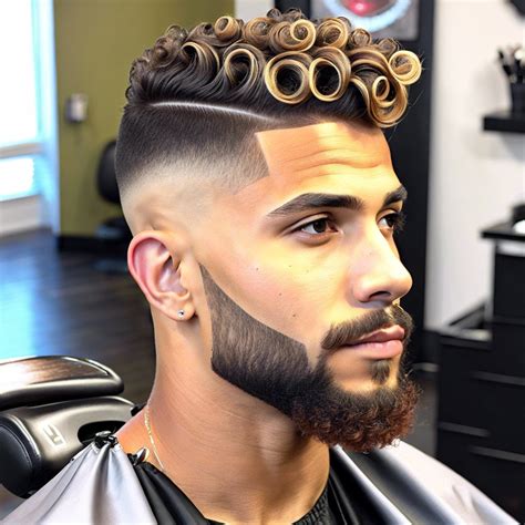 15 Stylish Fade with Curls on Top Ideas for Your Next Haircut – Burst ...