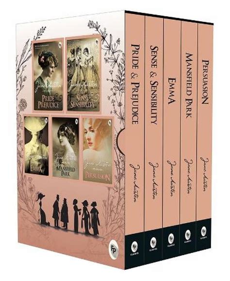 Greatest Works of Jane Austen (Set of 5 Books): Austen, Jane ...