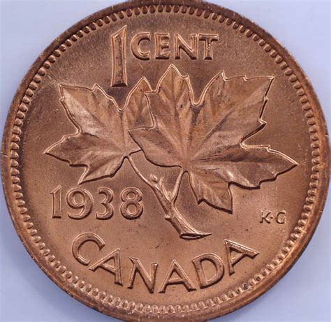 Canada - 1938 Cent - B.UNC L'Imperium Du Collectionneur