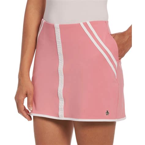 Original Penguin Womens A-Line Golf Skort with Contrast Binding 14 ...