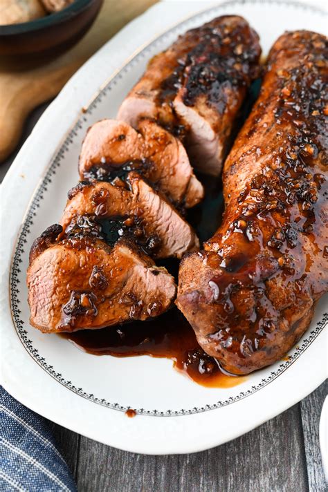 Maple glazed pork tenderloin – Artofit